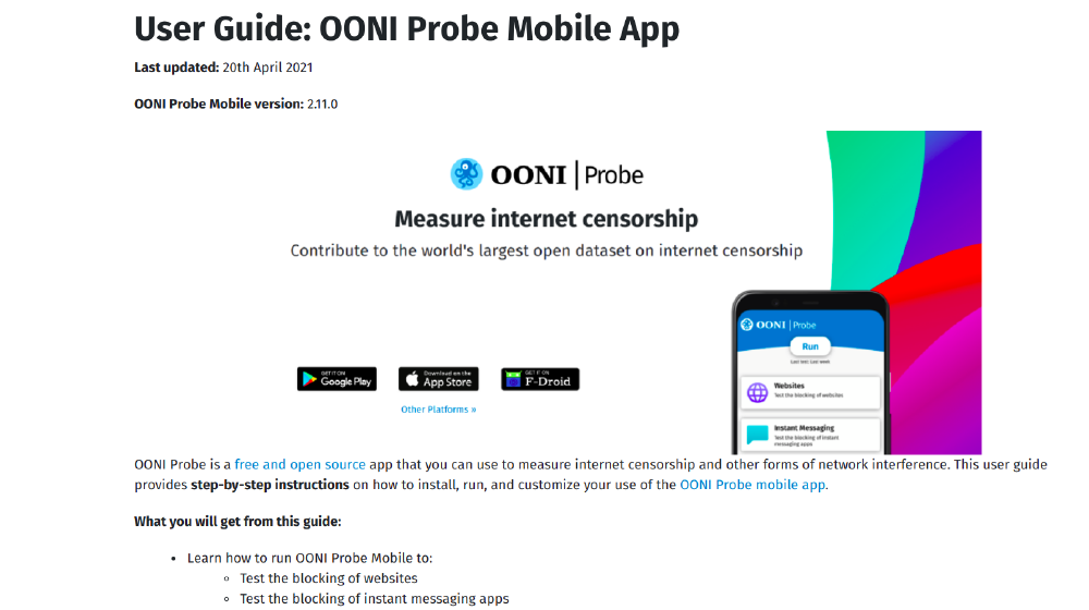 OONI Probe